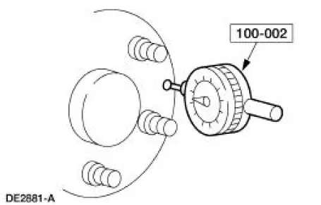 Wheel Hub or Axle Flange Face Runout