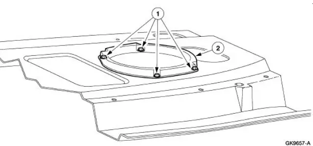 Speaker -Package Tray (Coupe)