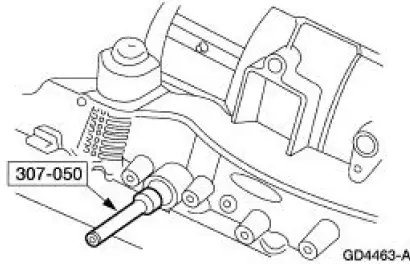 Manual Control Lever Shaft and Seal