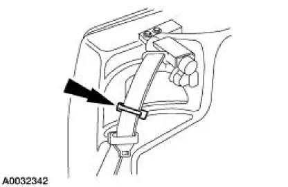 Retractor - Front Seat Safety Belt, Convertible